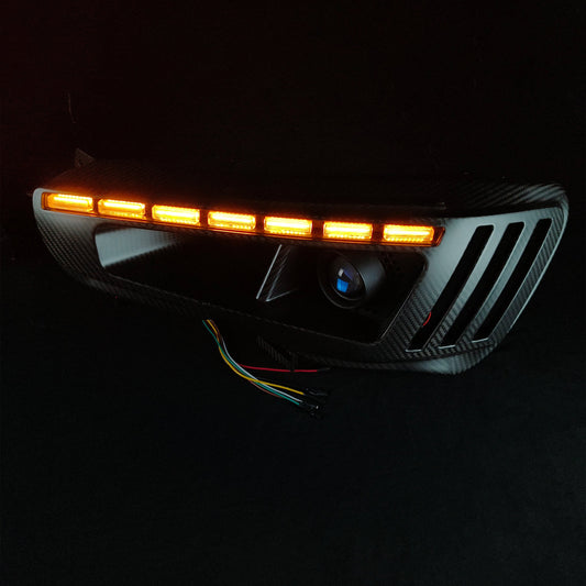 Introducing Our Dry Carbon Fiber Headlights for the Mitsubishi Lancer Evolution X