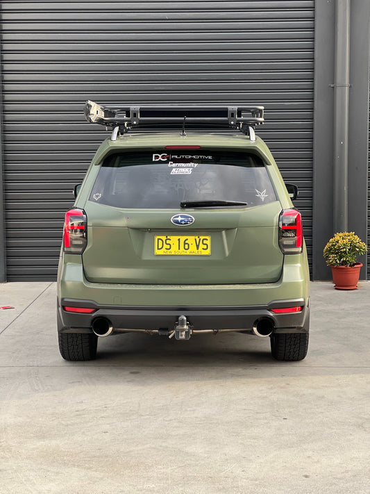 First On-Car Reveal: CraftC Performance 2014–2018 Subaru Forester SJ LED Taillights
