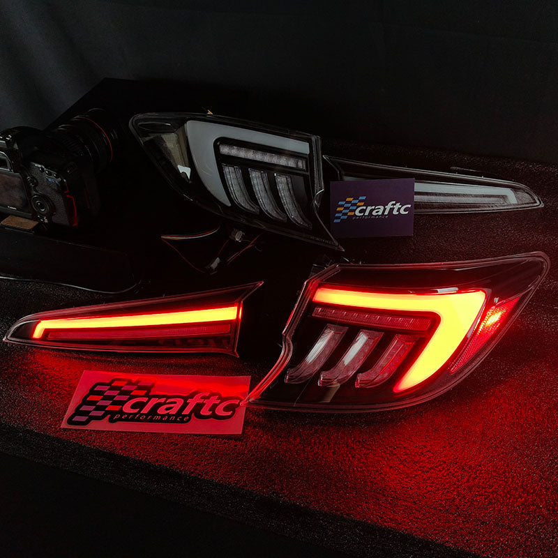 CraftC Performance "CLEAR" 2019-2026 Corolla Hatchback & GR Corolla Sequential Taillights