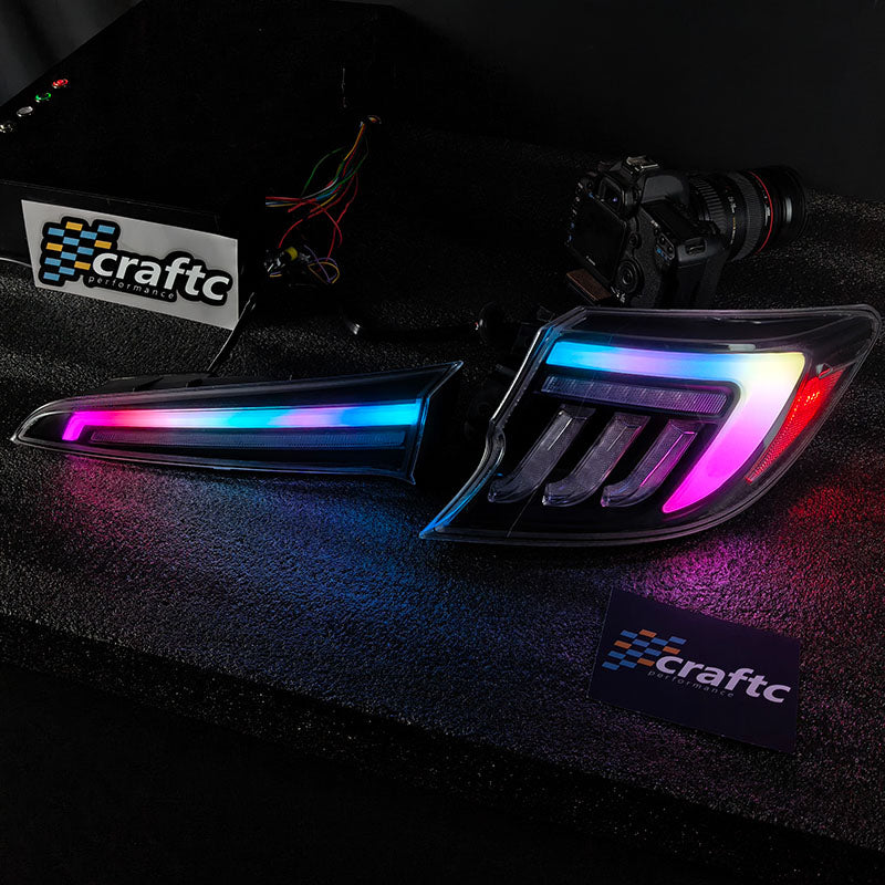 CraftC Performance Clear "RGB" 2019-2026 Corolla Hatchback & GR Corolla Sequential Taillights