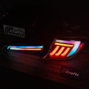 CraftC Performance Clear "RGB" 2019-2026 Corolla Hatchback & GR Corolla Sequential Taillights