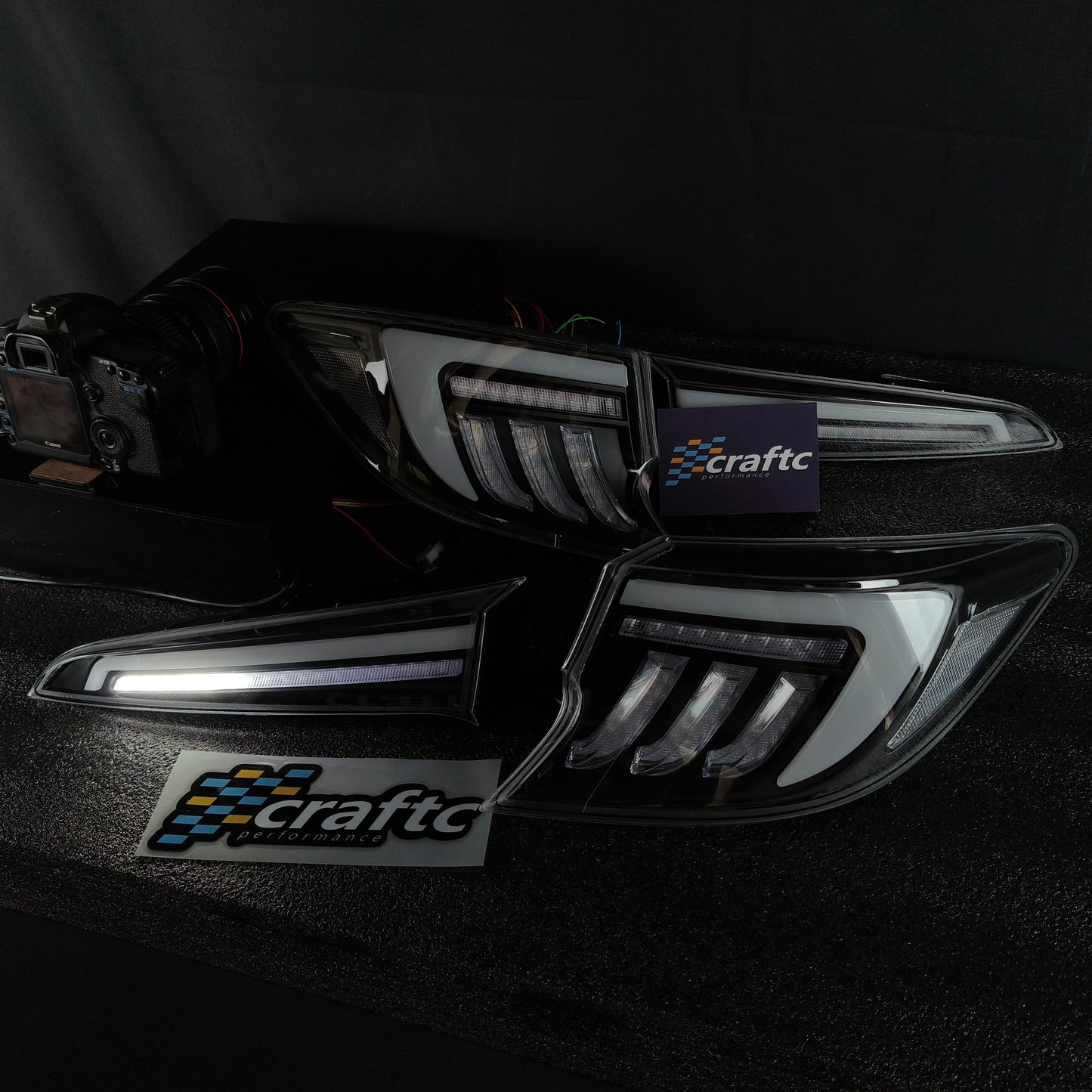 CraftC Performance Clear "RGB" 2019-2026 Corolla Hatchback & GR Corolla Sequential Taillights